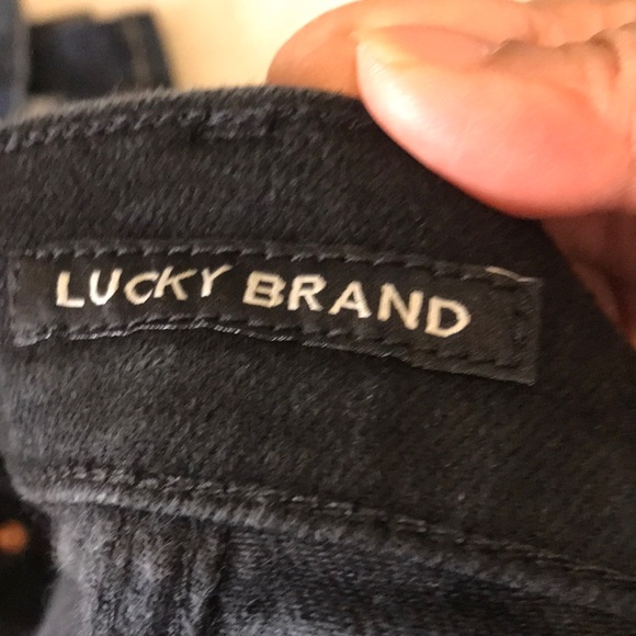 LUCKY BRAND 38x30 NWOT MENS BLACK JEANS - Picture 6 of 12